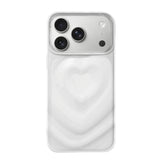 iPhone17Pro ハートウェーブフォーム TPUクリアケース プティ クリア