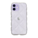 iPhone12/12Pro キルティングクリア TPUクリアケース プティ クリア