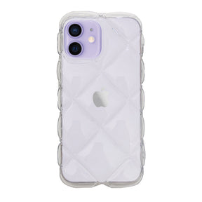 iPhone12/12Pro キルティングクリア TPUクリアケース プティ クリア