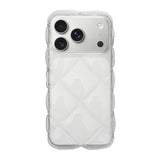 iPhone17Pro キルティングクリア TPUクリアケース プティ クリア