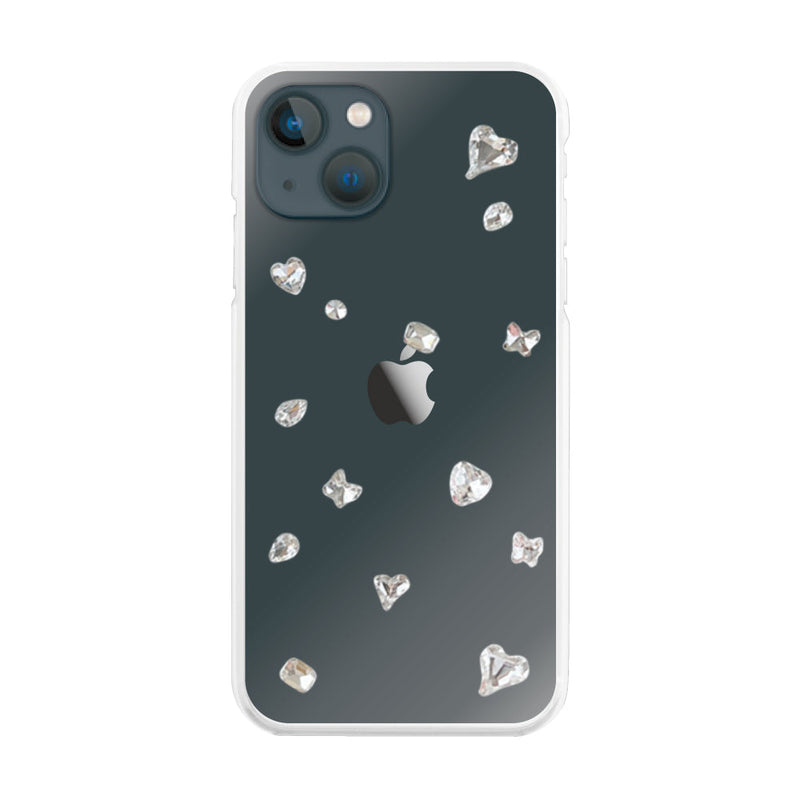 iPhoneケース ビジューTPUクリア プティ