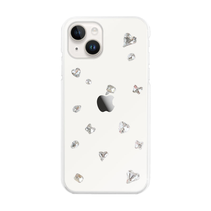 iPhoneケース ビジューTPUクリア プティ