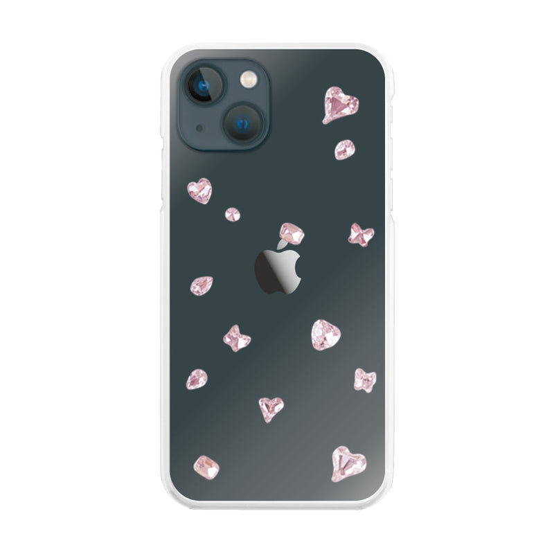 iPhoneケース ビジューTPUクリア プティ