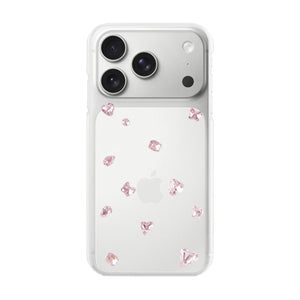 iPhoneケース ビジューTPUクリア プティ