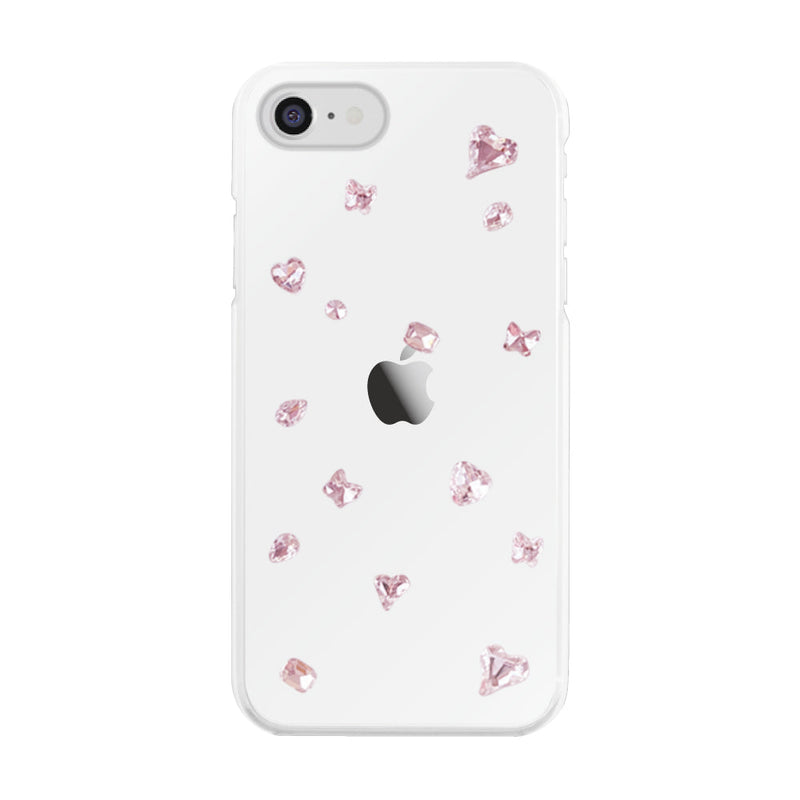 iPhoneケース ビジューTPUクリア プティ