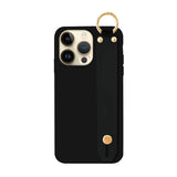 iPhone14Proケース バンドTPU プティ ブラック