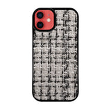 iPhone11 ツイード TPU プティ ホワイト