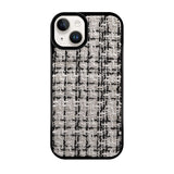 iPhone14/13 ツイード TPU プティ ホワイト