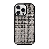iPhone16ProMax ツイード TPU プティ ホワイト