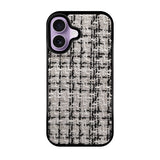 iPhone17 ツイード TPU プティ ホワイト