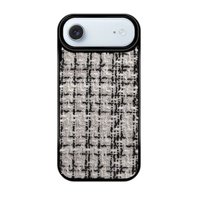 iPhoneAir ツイード TPU プティ ホワイト