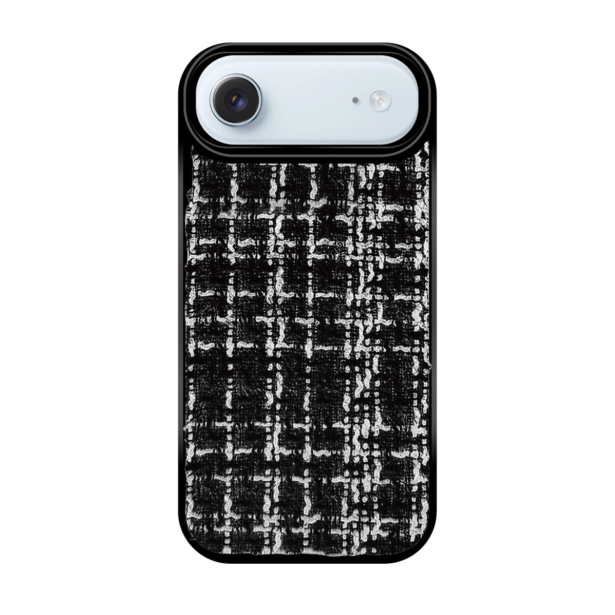 iPhoneAir ツイード TPU プティ ブラック