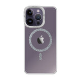 iPhone14ProMax ビジューカメラフレーム マグセーフクリア プティ クリア