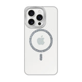 iPhone16ProMax ビジューカメラフレーム マグセーフクリア プティ クリア
