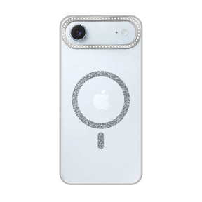 iPhoneAir ビジューカメラフレーム マグセーフクリア プティ クリア