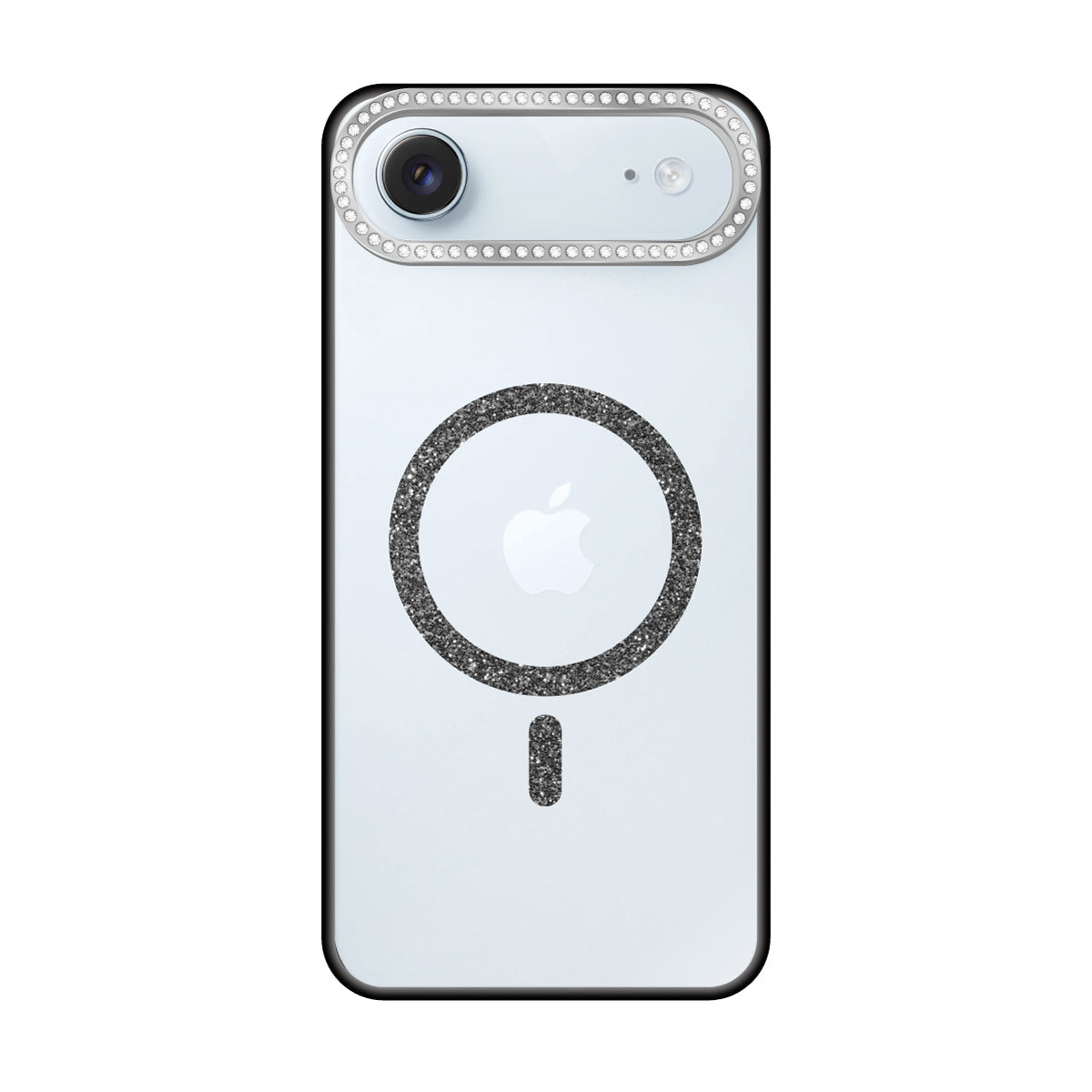 iPhoneケース】 ビジューカメラフレームマグセーフクリア Petit(プティ