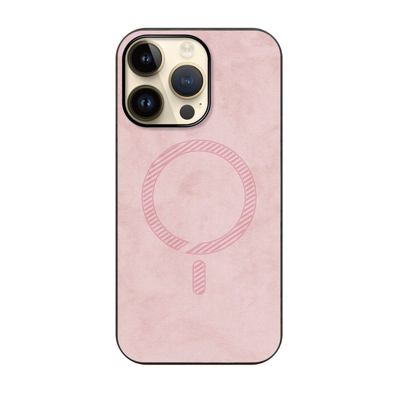 iPhoneケース マグセーフPUレザーハイブリッドケース プティ