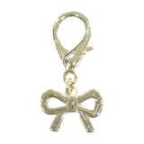 チャーム カスタム メタルミニリボンチャーム ゴールド