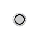 iPhone12/12Pro/12mini/11/11Pro/11ProMax スマホアクセサリー カメラカバー ラメカメラレンズガラスカバー シルバー