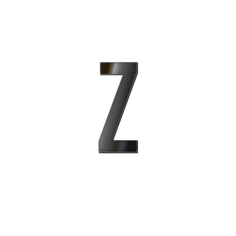 チャーム バンドラージイニシャル ブラック Z