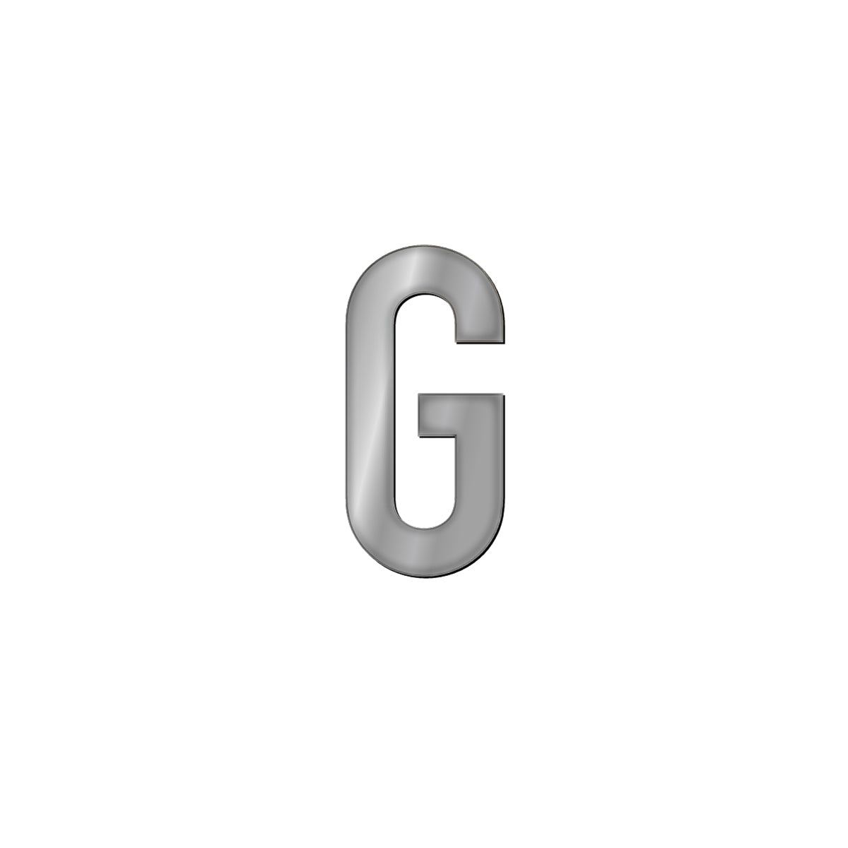 チャーム バンドラージイニシャル シルバー G