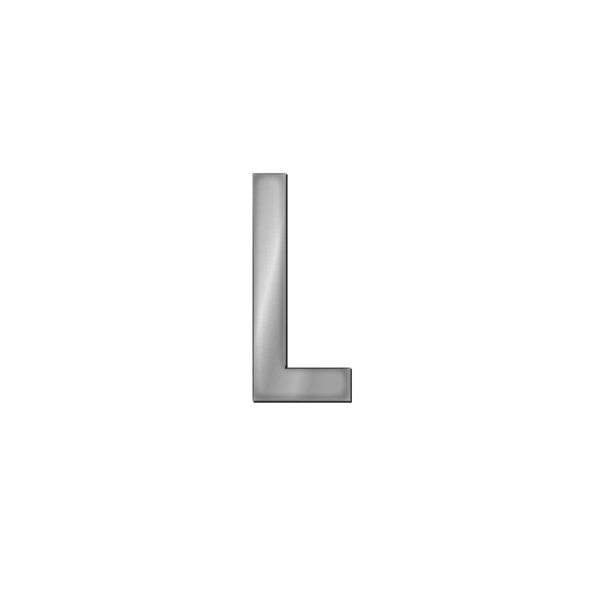 チャーム バンドラージイニシャル シルバー L