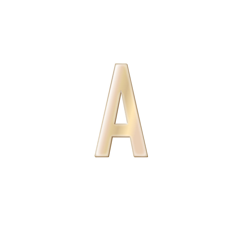 チャーム バンドラージイニシャル ゴールド A
