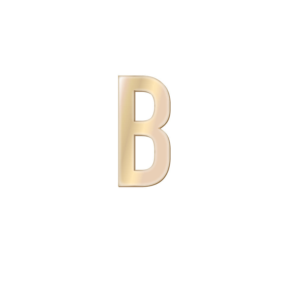 チャーム バンドラージイニシャル ゴールド B