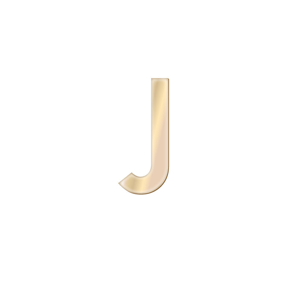 チャーム バンドラージイニシャル ゴールド J