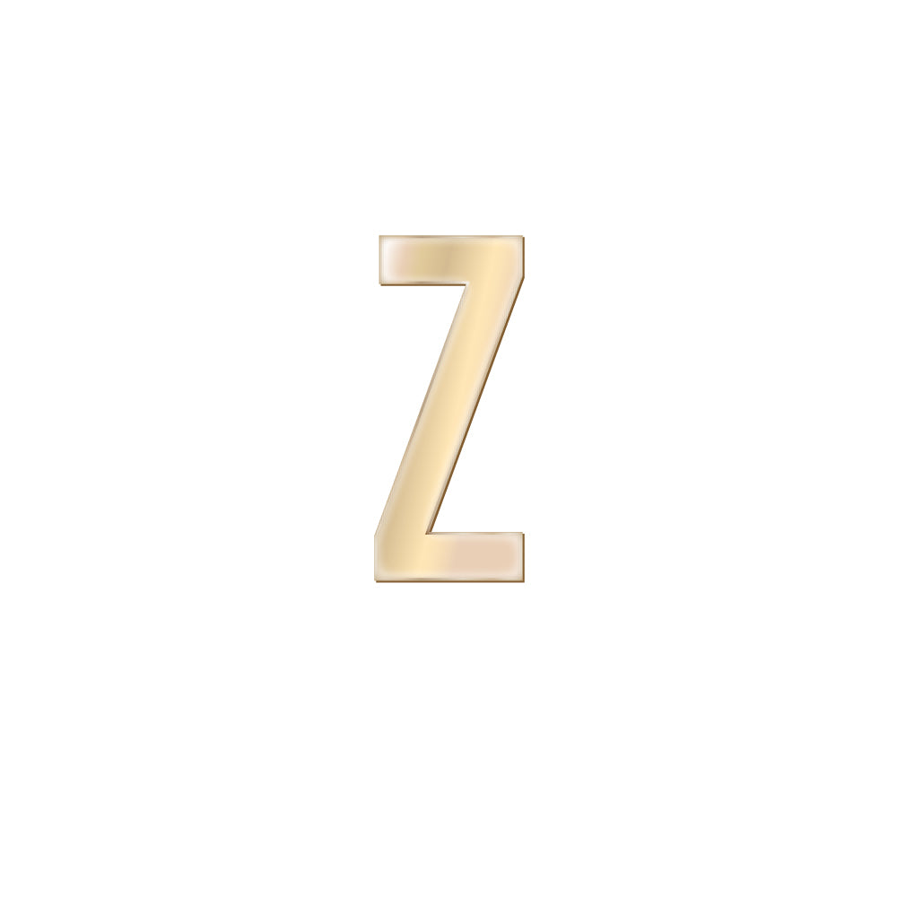 チャーム バンドラージイニシャル ゴールド Z