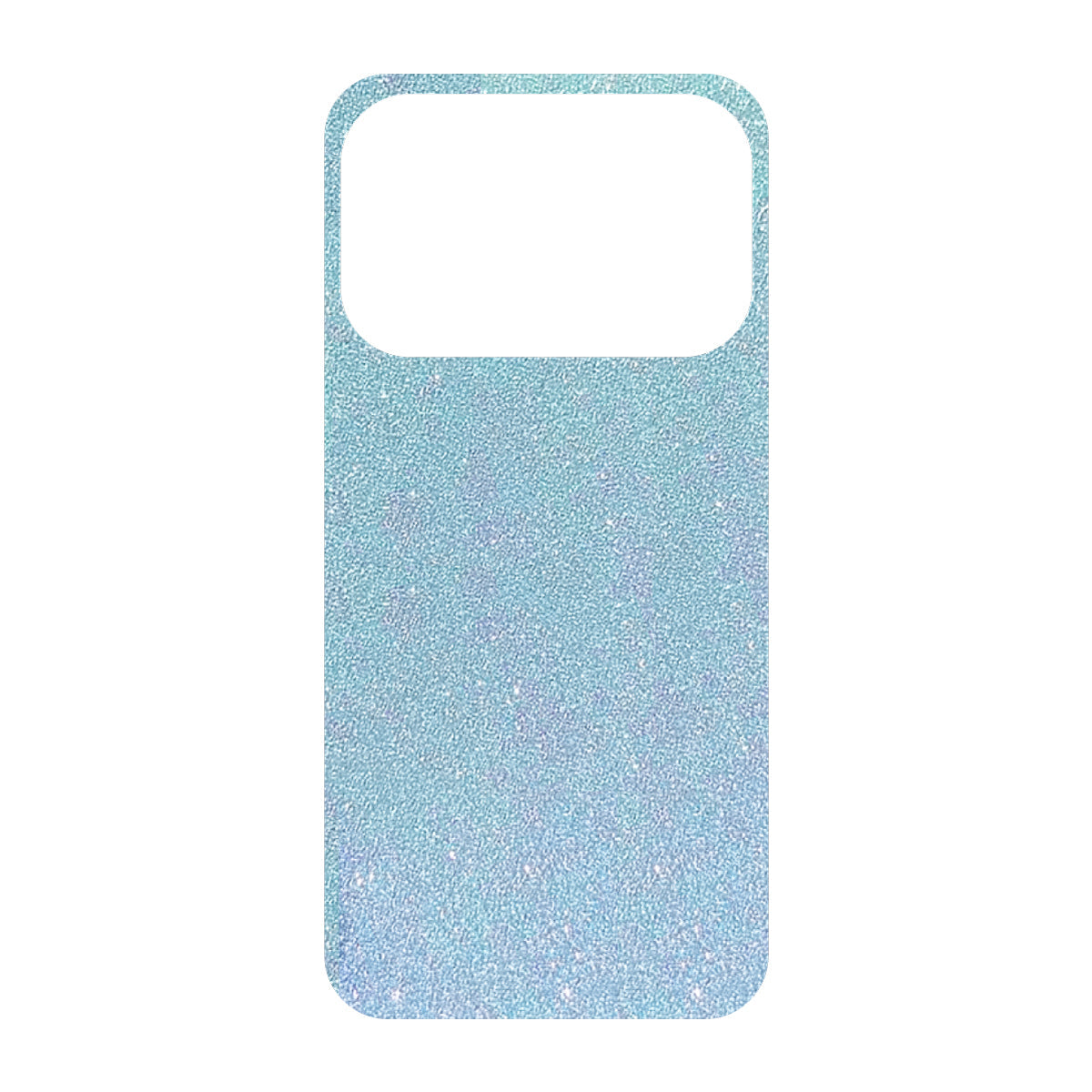 iPhone17Pro スマホアクセサリー シート グリッターインナーシート ブルー