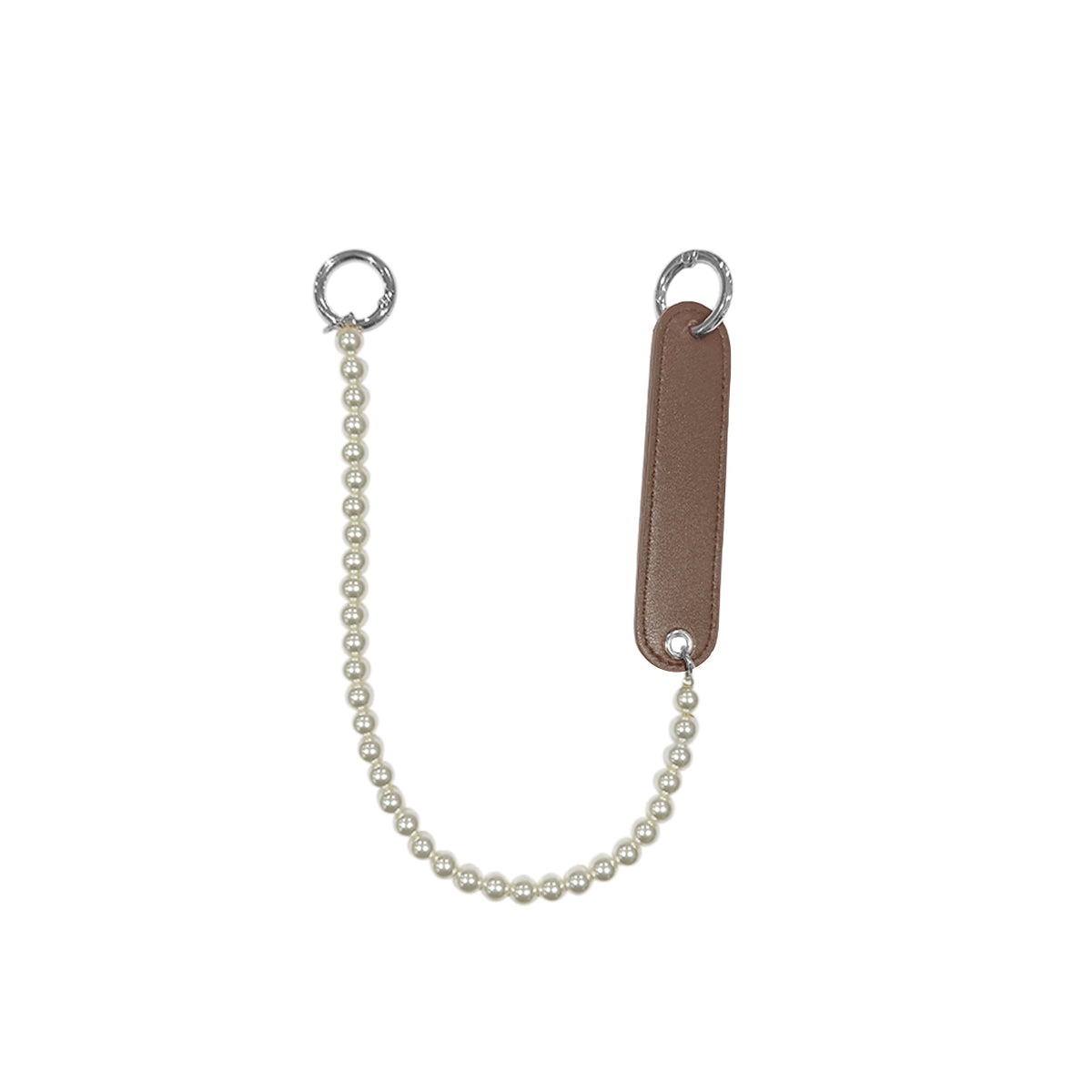 ストラップ】 ストラップ BAND LEATHER PEARL SHORT STRAP(バンド