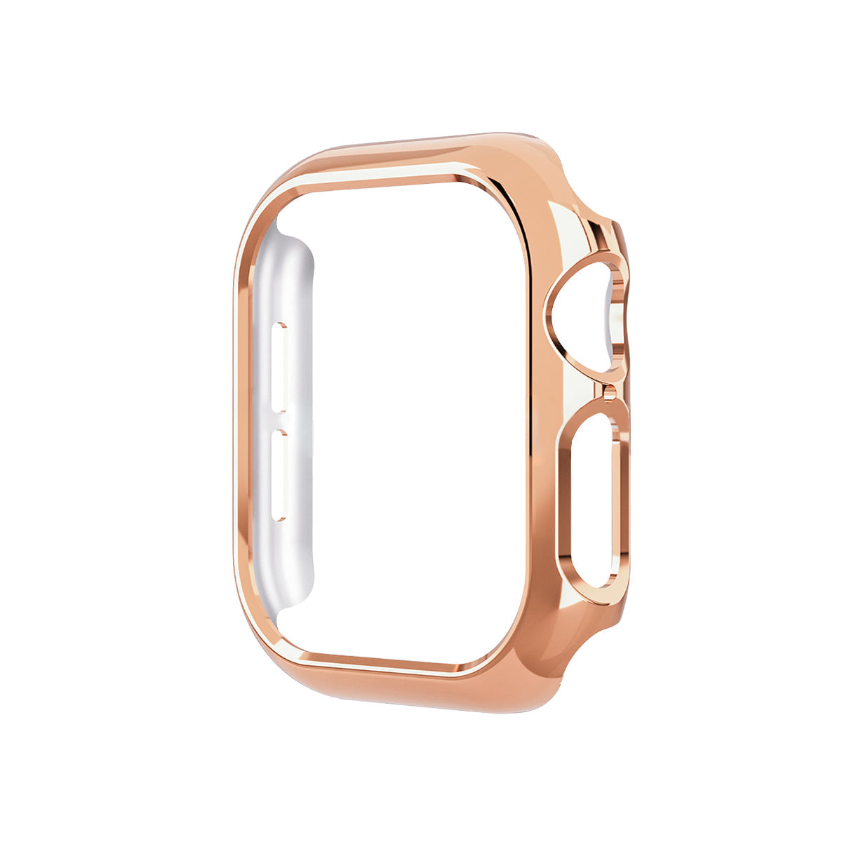 41mm シンプルアップルウォッチカバー ローズゴールド