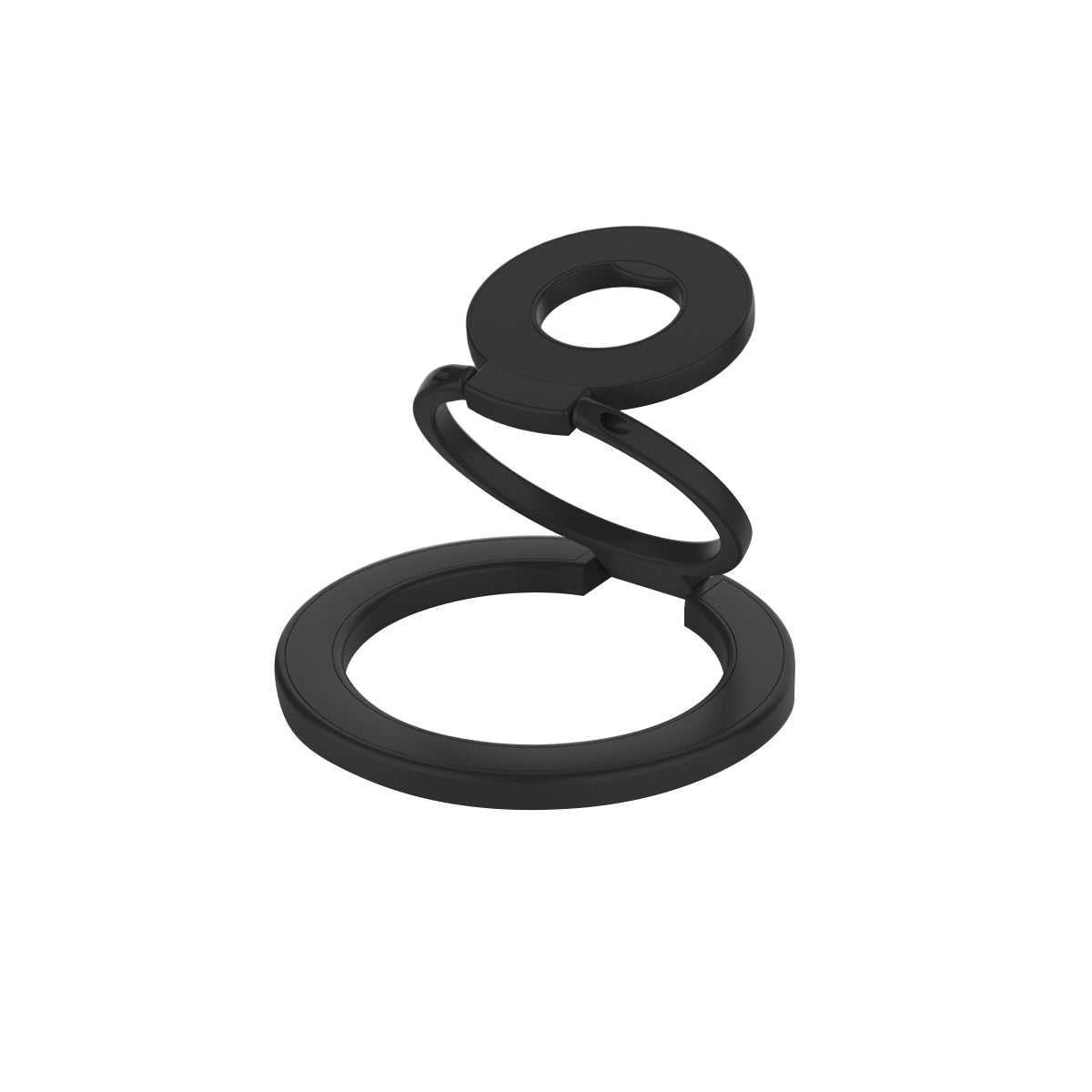 Free MagSafeアクセサリー マグセーフ 両面マグセーフスマホリングホルダー ブラック