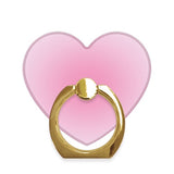 スマホリング  ハート チークラベンダー Gold