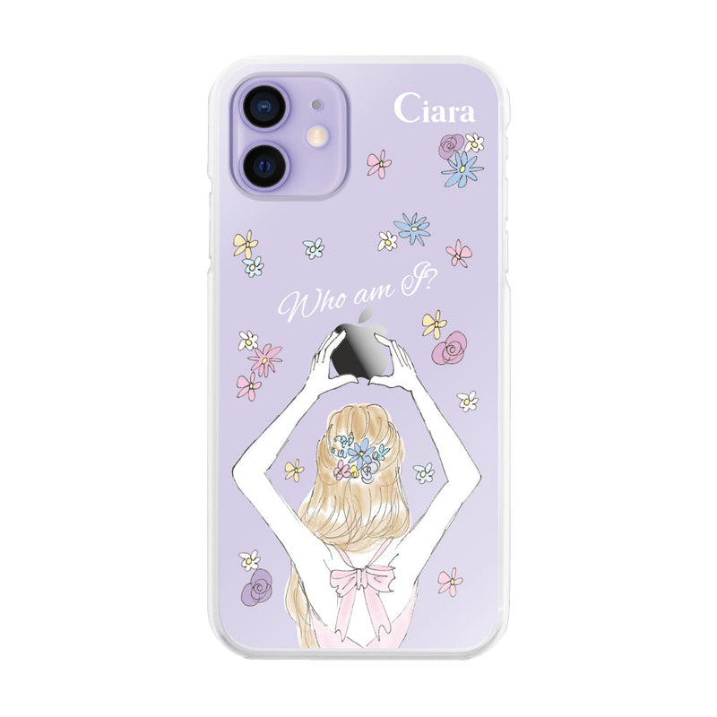 iPhoneケース ハイブリッド クリアケース バックショット