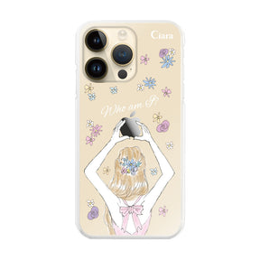 iPhoneケース ハイブリッド クリアケース バックショット