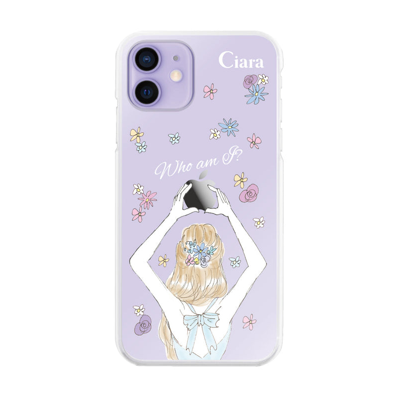 iPhoneケース ハイブリッド クリアケース バックショット