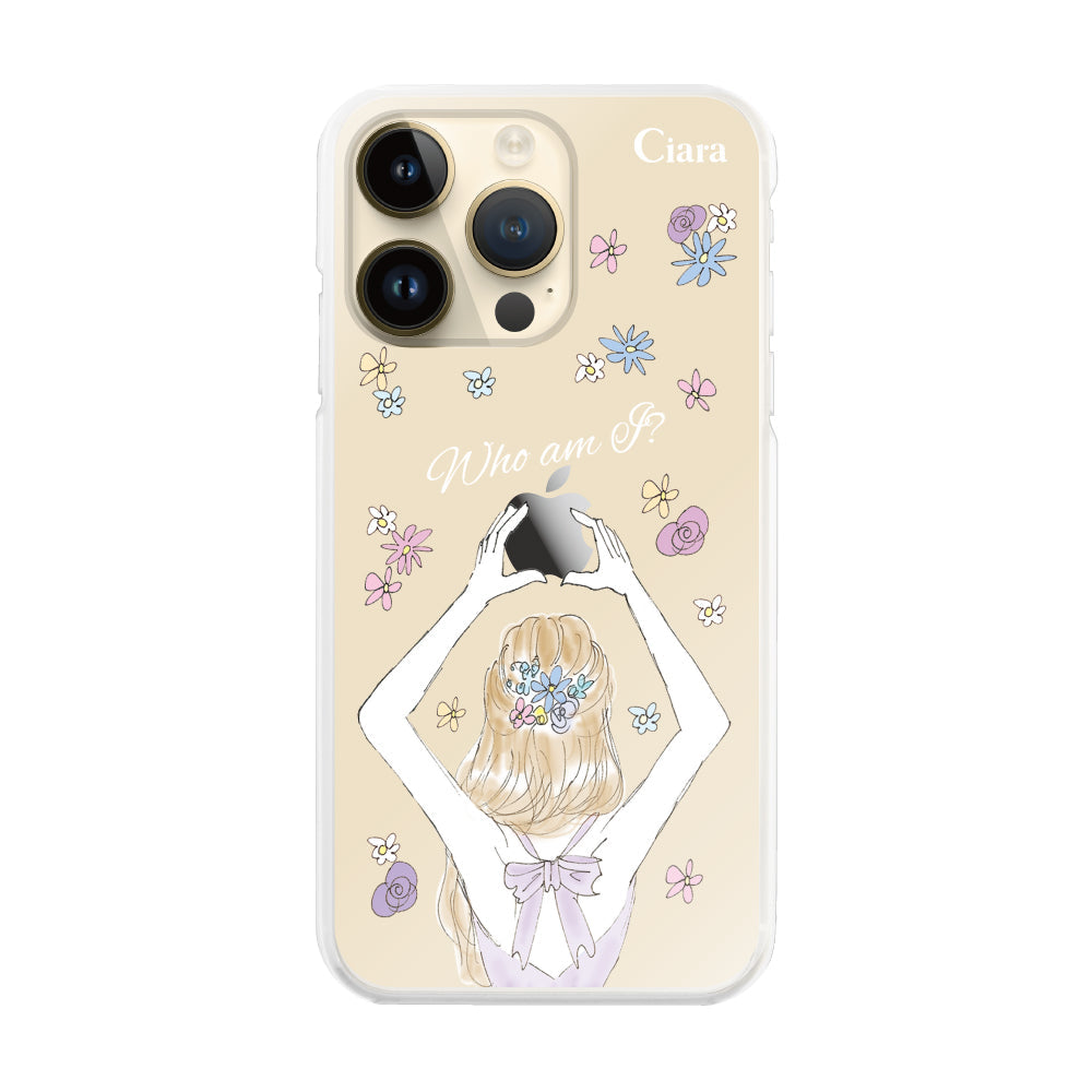 iPhoneケース ハイブリッド クリアケース バックショット
