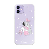 iPhone12/12Pro ハイブリッド クリアケース ピンクバニー クリア
