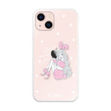 iPhone13 ハイブリッド クリアケース ピンクバニー クリア