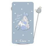 モバイルバッテリー モバイルバッテリー ブルーバニー ブルー