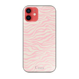 iPhone11 ガラス 強化ガラスケース タイガー ピンク