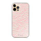 iPhone11Pro ガラス 強化ガラスケース タイガー ピンク