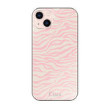 iPhone13 ガラス 強化ガラスケース タイガー ピンク