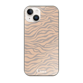 iPhoneケース ガラス 強化ガラスケース タイガー