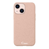 iPhone13ケース サスティナブルケース ロゴ サンドピンク