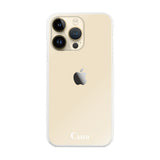 iPhone14Pro ハイブリッド クリアケース ロゴ クリア