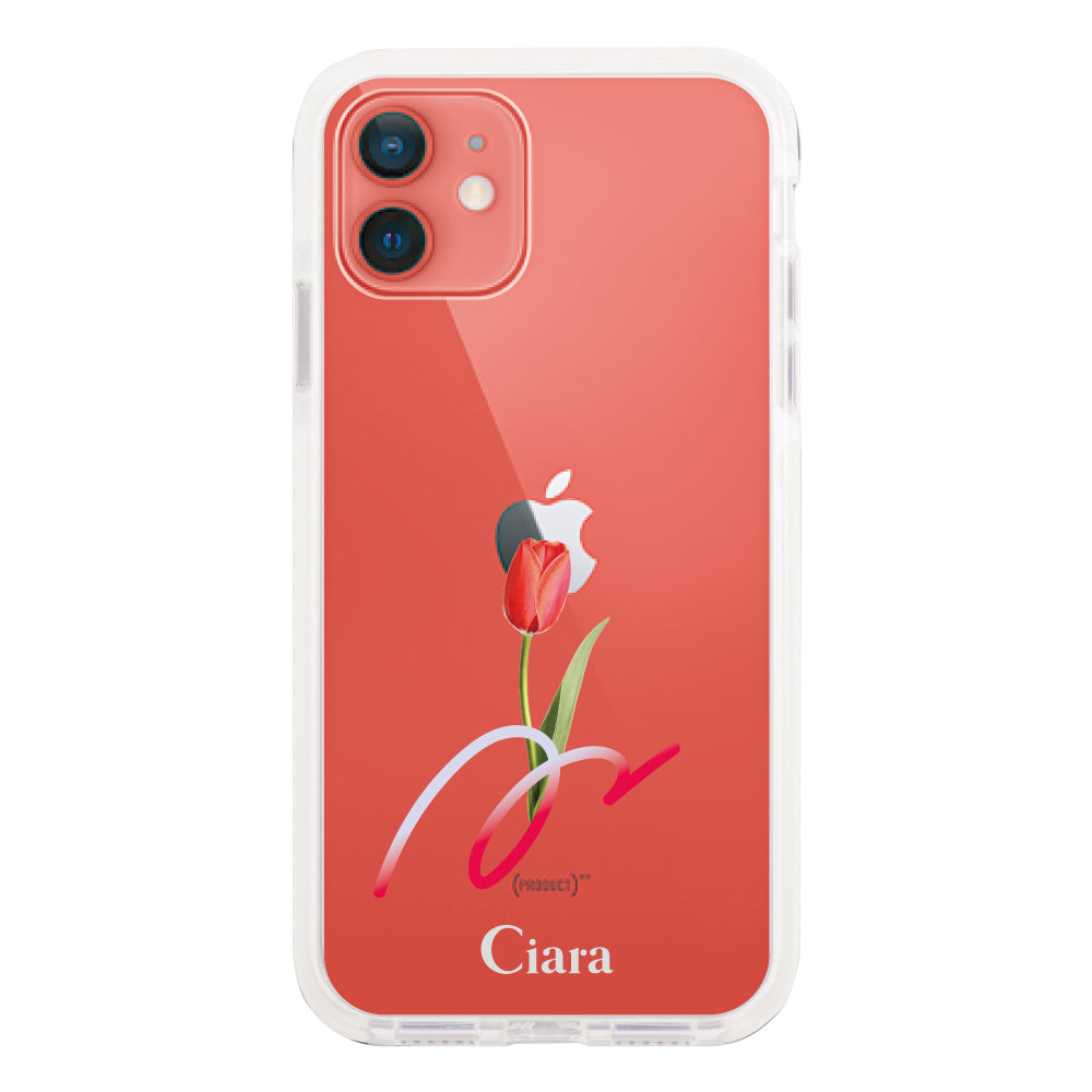 iPhoneケース】 クッションバンパー TULIP(チューリップ