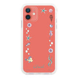 iPhone11ケース クッションバンパー 耐衝撃クリアケース ディズニー100 フレーム プリンセス アリエル クリア